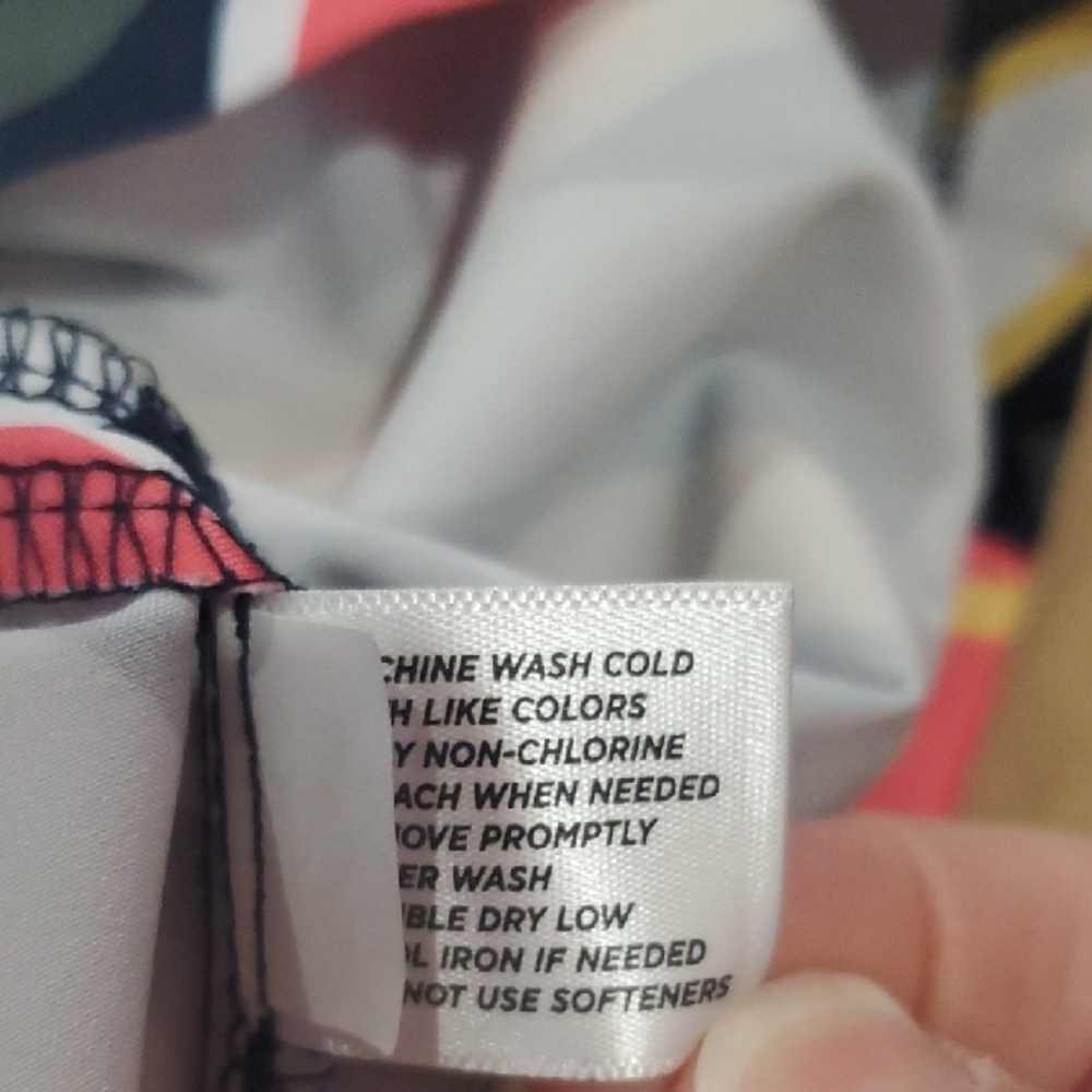 Lady Hagen Desert Getaway Retro Leaf Navy Golf Skort - Picture 10 of 11